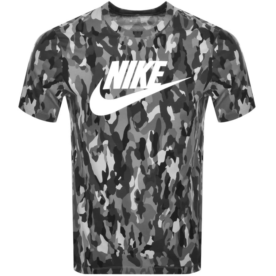 Alternative Image for ProductNike Camo T Shirt Grey2